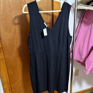 Maurices Classic Black V-Neck Dress